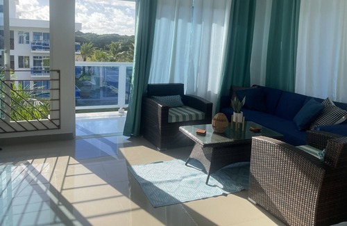 Sabana Palenque Copropriété | Private Comm Condo with Beach and Pool Access Entire Condo-2 Bedroom/ 2 Bathroom