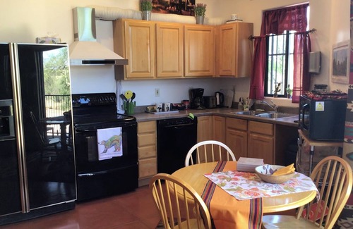 Tucson Maison | Privacy and views, with Saguaro National Park -East at the end of the street