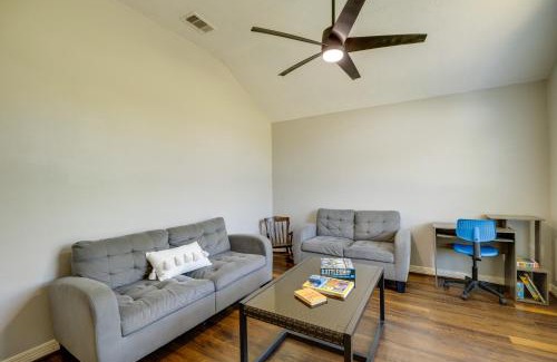 Cove Maison | Private Acreage, Pergola and Fire Pit Baytown Home