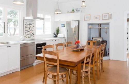 Coromandel Maison | Beach Front House dans une superbe baie privée
