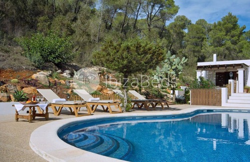 Sant Antoni de Portmany Villa | villa de campagne privé plage et la ville à 6 km, Wifi, Aircon, piscine
