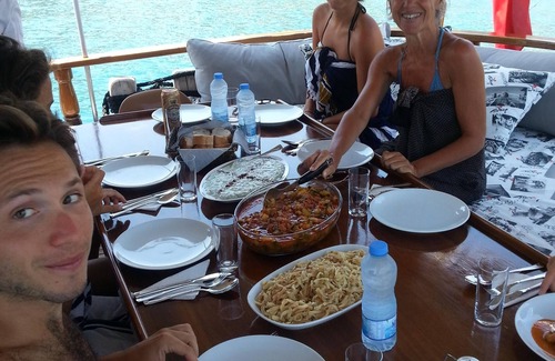 Kas Location De Bateaux | Croisière privée en équipage bleu à Kas-Kekova