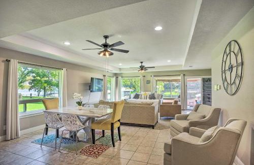 Leisure Land Maison | Private Dock and Slip Cedar Creek Reservoir Home