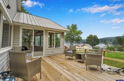 Lime Lake-Machias Cottage | Private Dock & Lake Views: Home on Lime Lake
