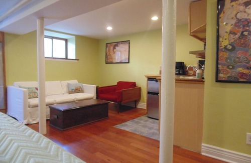 Windsor Terrace Maison | Entrée privée confortable studio avec kitchenette dans de beaux Windsor Terrace!