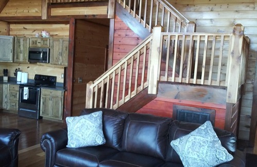 Fort Payne Cabine | Cabine avec étang privé, lieu de vacances par excellence.
