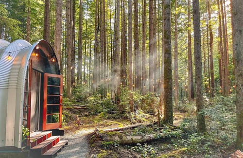 Southworth Cabine | Private Forest Glamping Cabin in Beautiful Port Orchard