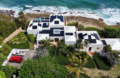 Estate La Vallee Villa | Vue sur la mer Play Private Ocean Front Villa Pool & Natural Tide Pool Cane Bay Beach