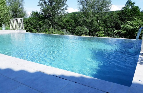 Bouloc Maison | Piscine débordement chauffée privée Campagne Calme Lauzerte Médiéval