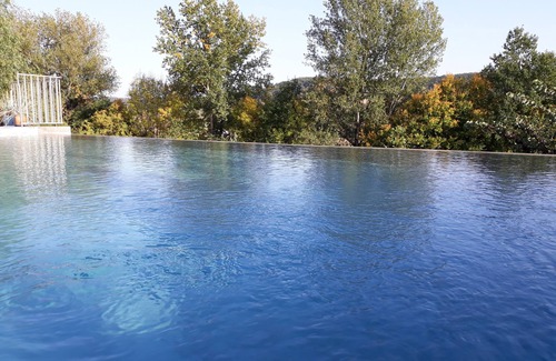 Bouloc Maison | Piscine débordement chauffée privée Campagne Calme Lauzerte Médiéval