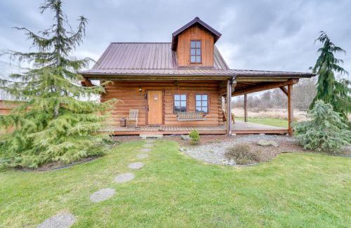 Sequim Maison | Private Hot Tub Blue Sky Cabin in Sequim