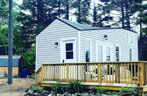 Beaver Harbour Maison | Private Hot Tub Oceanfront Tiny Home