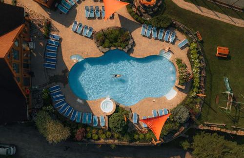Fiddler Lake Resort Chalet De Ski | Private Hot Tub Sauna Indoor pool ski Monopoly