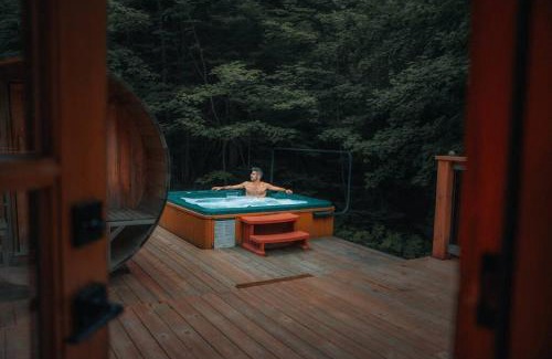 Fiddler Lake Resort Chalet De Ski | Private Hot Tub Sauna Ski Indoor Pool Bee