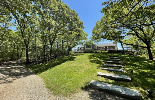 Chilmark Maison | Private Oceanfront Compound, 1/3 mi Private Beach, AC, Chilmark, WiFi