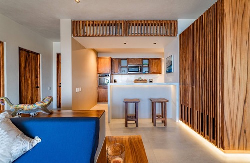 Santa Maria Huatulco Copropriété | Private Oceanview Splash Pool & Beach Access