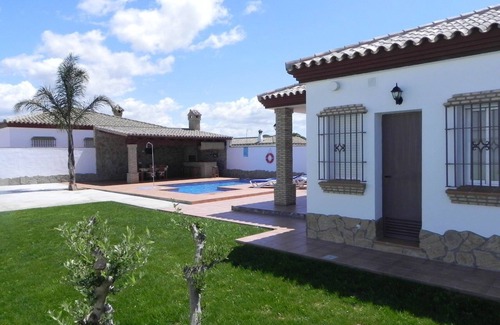 Conil de la Frontera Maison | belle maison avec grande piscine et terrasse de barbecue à Conil