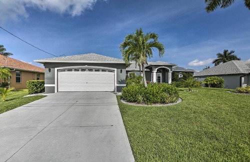 Trafalgar Maison | Private Pool and Canal Views Home in Cape Coral
