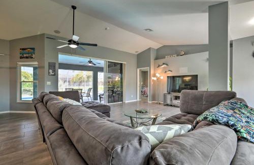 Trafalgar Maison | Private Pool and Canal Views Home in Cape Coral
