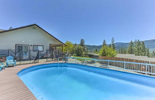 Weaverville Maison | Private Pool and Game Room Family Weaverville Gem