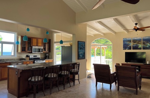Estate Chocolate Hole and Great Cruz Bay Maison | Pura Vida: Confidentialité et Isolement - 1. 5 acres dans Chocolate Hole - Great Ocean View