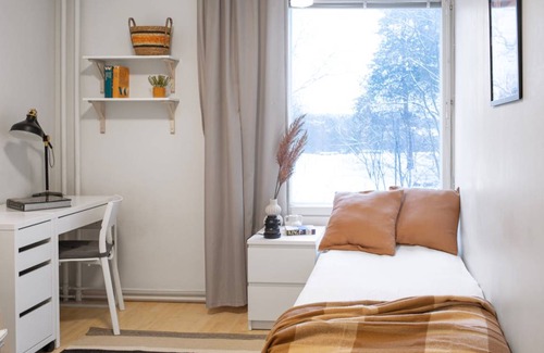 Keskinen District Station Balnéaire | Chambre privée ∙ 1 chambre ∙ 1 personne