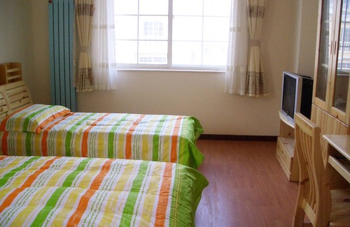 North Chaoyang Station Balnéaire | Chambre privée ∙ 2 personnes