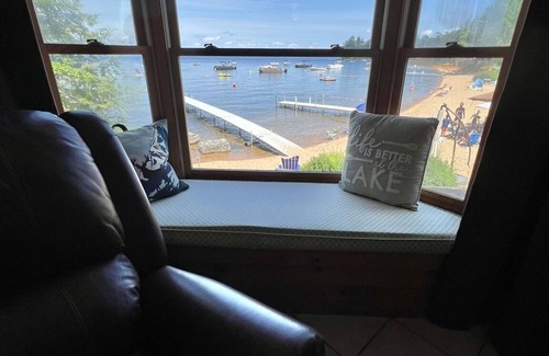 Standish Cabine | PRIVATE SANDY BEACH ON SEBAGO LAKE!! Enjoy your own 33' private sandy beach in this 3-bedroom 1 bath cabin. You are also just steps away from a 300' association beach.
