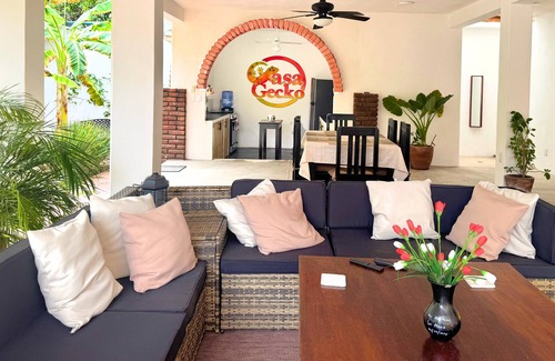 Brisas de Zicatela Maison | Private setting - Steps to Beach and Market - King beds - Pet friendly!