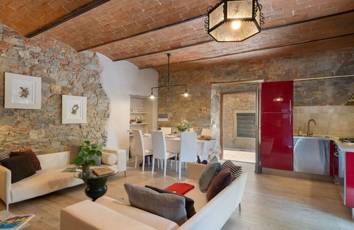Pergine Valdarno Villa | Maison de vacances privée avec WIFI, climatisation, piscine privée, TV, patio, près de Arezzo