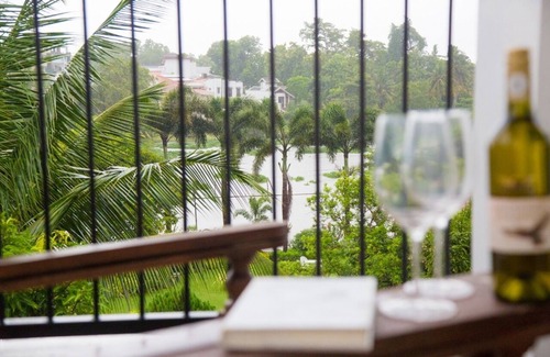 Piliyandala Villa | Villa privée avec vue sur le lac Bolgoda
