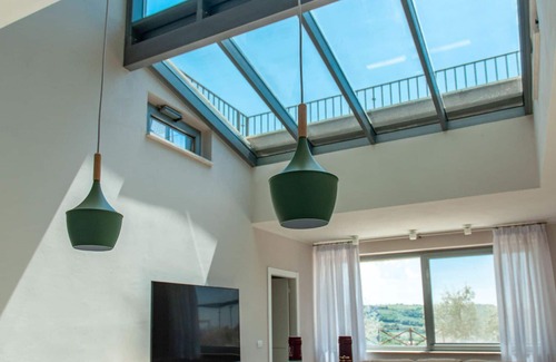 Loreto Villa | Maison de vacances privée avec WIFI, climatisation, piscine privée, TV, patio, vue panoramique