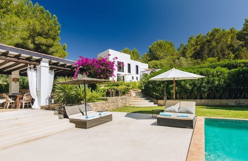 Ibiza Town Villa | Villa privée avec piscine et vue sur mer