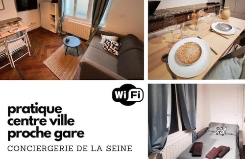 Gare-Jouvenet Appartement | Proche gare - petit studio cosy