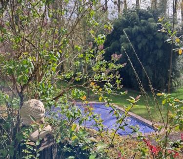Estouy Maison | Propriété bucolique avec deux maisons, une piscine chauffée et un vaste verger