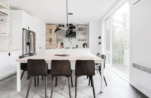 Morin Heights Chalet De Ski | Propriété de luxe avec spa