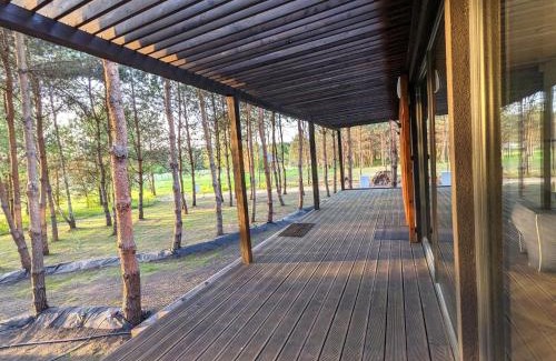gmina Grabow nad Pilica Appartement | Przeszklony Tiny House w Lesie