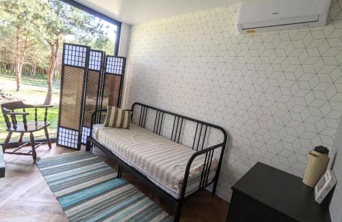 gmina Grabow nad Pilica Appartement | Przeszklony Tiny House w Lesie
