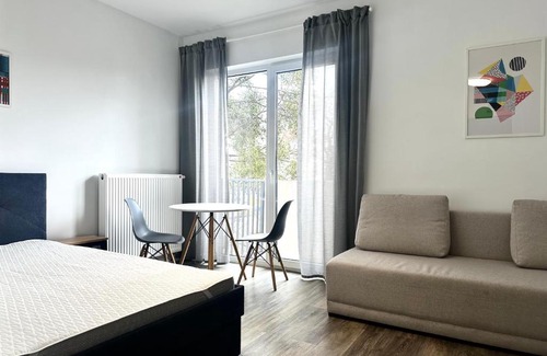 Krzyki Appartement | Przyjaźni 16 Apt 25 - Self Check-In 20h - Lift