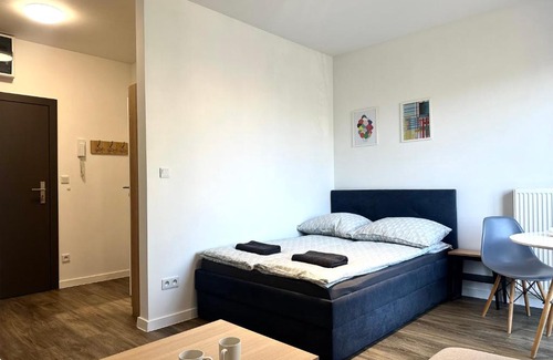 Krzyki Appartement | Przyjaźni 16 Apt 25 - Self Check-In 20h - Lift