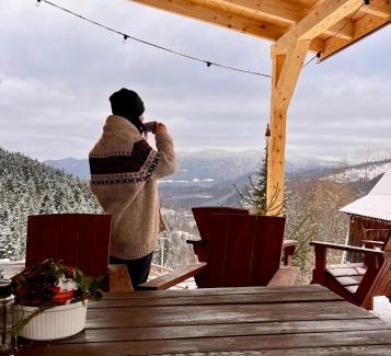 gmina Kamienica Maison | Przysiółek Flądrówka - Dom na odludziu z widokiem na Gorce i Tatry
