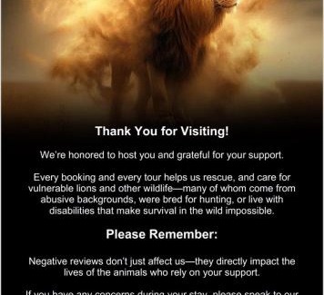 Nelspruit Maison | Pumbaa Wildlife Park & Accommodation