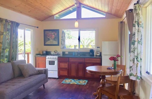 Pahoa Appartement | Puna Rainforest Hot Spring Retreat - Green Bamboo Cottage