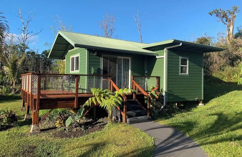 Pahoa Appartement | Puna Rainforest Hot Spring Retreat - Green Bamboo Cottage