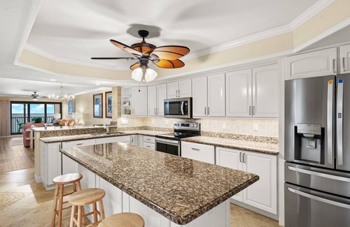 Sanibel Copropriété | Penthouse de luxe rénové Gulf Front + terrasse privée -