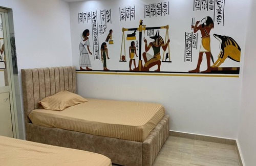 Hada'iq al-Qubbah Lit Et Petit-Déjeuner | Appartement près des pyramides, guide et voiture