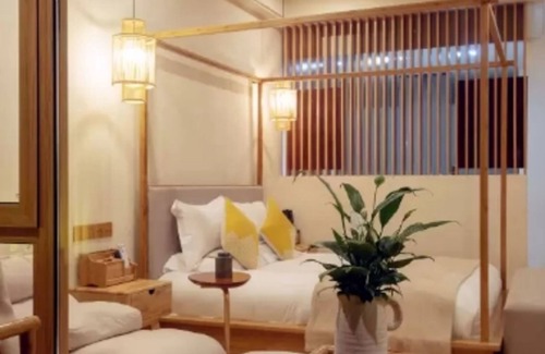 Pujiang County Lit Et Petit-Déjeuner | Qing Zhi Wu Lu hostel