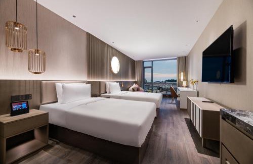 Shinan District Hôtel | Qingdao Shandong Road Mixc Orange Crystal Hotel