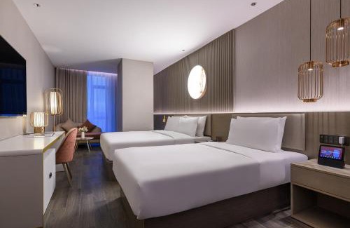 Shinan District Hôtel | Qingdao Shandong Road Mixc Orange Crystal Hotel