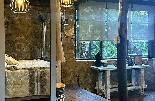Rio Ceballos Cabine | Quadruple room at Posada Río Ceballos